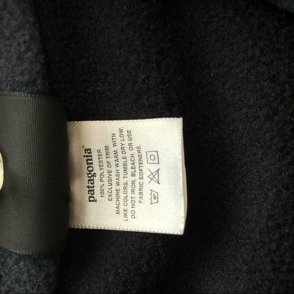 Patagonia Capilene 1/4 Zip Black Pullover - Picture 5 of 5